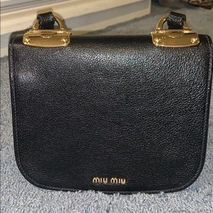 Miu Miu crossbody saddle bag